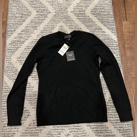 Charter club cashmere basic v-neck sweater - Picture 1 of 5